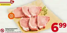 Billa Schweinskotelett mit Knochen Angebot