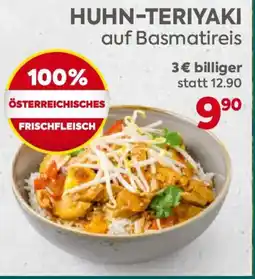 Billa Huhn-Teriyaki Angebot