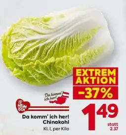 Billa Da komm' ich her! Chinakohl Angebot
