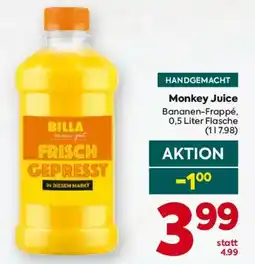 Billa Monkey Juice Angebot
