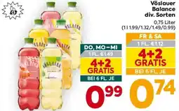 Billa Vöslauer Balance Angebot