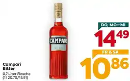 Billa Campari Bitter Angebot