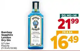 Billa Bombay Sapphire London Dry Gin Angebot