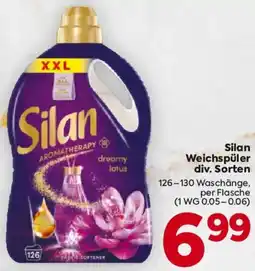 Billa Silan Weichspüler Angebot