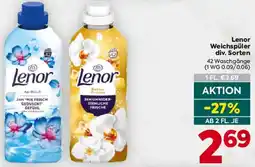 Billa Lenor Weichspüler Angebot