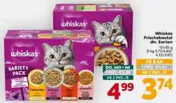 Billa Whiskas Frischebeutel Angebot