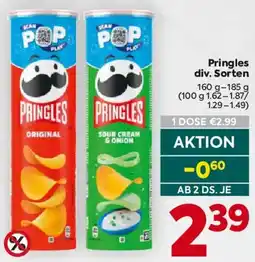 Billa Pringles Angebot