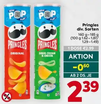Billa Pringles Angebot