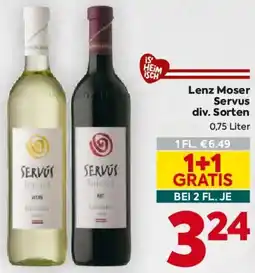Billa Lenz Moser Servus Angebot