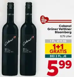 Billa Cobenzl Grüner Veltliner Bisamberg Angebot