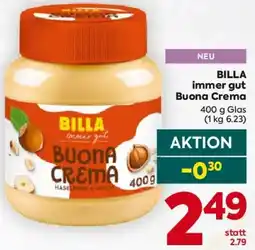 Billa BILLA immer gut Buona Crema Angebot