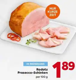 Billa Radatz Prosecco-Schinken Angebot