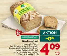 Billa Bio-Dunglbrot Angebot
