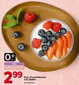 Billa Skyr-Fruchtbecher mit ZERO+ Angebot