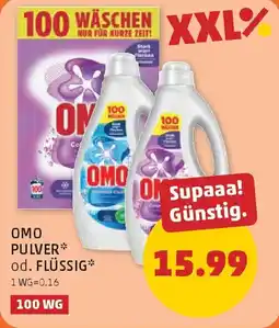 PENNY Omo pulver od. flüssig Angebot