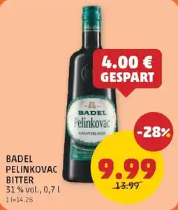 PENNY Badel pelinkovac bitter Angebot
