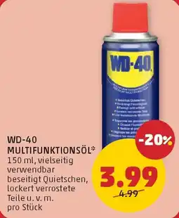 PENNY WD-40 Multifunktionsöl Angebot