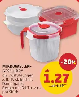 PENNY Mikrowellen Geschirr Angebot