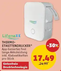 PENNY LifenaXX Thermo Etikettendrucker Angebot