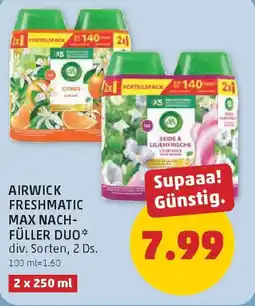 PENNY Airwick Freshmatic Max Nachfüller Duo Angebot