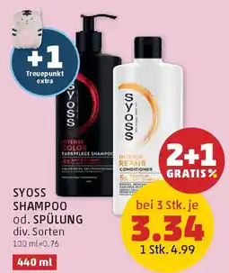 PENNY Syoss Shampoo od. Spülung Angebot