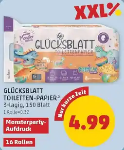 PENNY Glücksbrett Toiletten-Papier Angebot