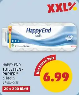 PENNY Happy End Toilettenpapier Angebot
