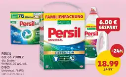 PENNY Persil Gel od. Pulver od. Discs Angebot