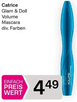 Bipa Catrice Glam & Doll Volume Mascara Angebot