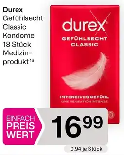 Bipa Durex Gefühlsecht Classic Kondome Angebot
