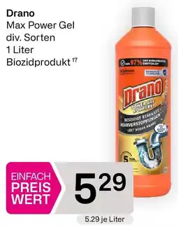 Bipa Drano Max Power Gel Angebot