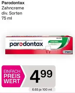 Bipa Parodontax Zahncreme Angebot