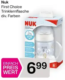 Bipa Nuk First Choice Trinklernflasche Angebot