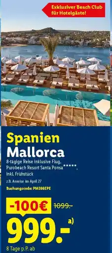 Lidl Spanien Mallorca Angebot