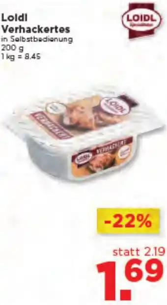 Unimarkt Loldl Verhackertes 200g Angebot
