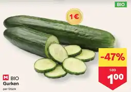 MPreis BIO Gurken Angebot