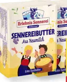 MPreis Erlebnis Sennerei Zillertal Sennereibutter Angebot
