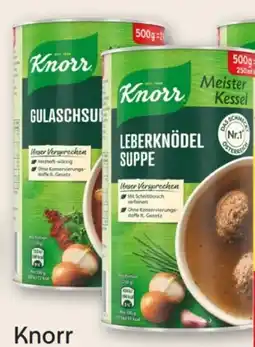MPreis Knorr Meister Kessel Suppe Angebot