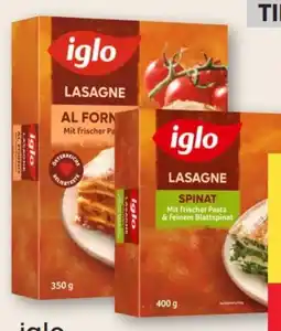 MPreis Iglo Lasagne Angebot