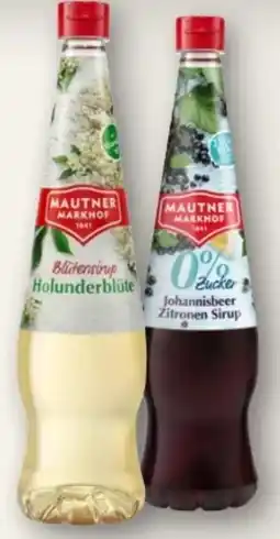 MPreis Mautner Markhof Sirup Angebot