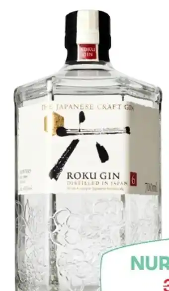 MPreis The Japanese Craft Gin Roku Angebot