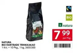 Transgourmet Natura Bio Fairtrade Trinkkakao Angebot