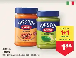 MPreis Barilla Pesto Angebot