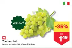 MPreis Trauben hell Angebot