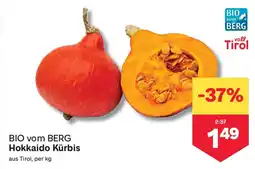 MPreis BIO vom BERG Hokkaido Kürbis Angebot