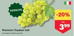 MPreis Premium Trauben hell Angebot