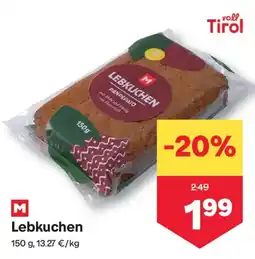 MPreis Lebkuchen Angebot