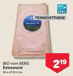 MPreis BIO vom BERG Extrakurst Angebot