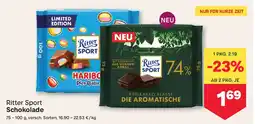 MPreis Ritter Sport Schokolade Angebot