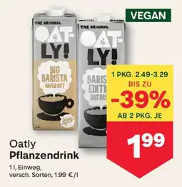 MPreis Oatly Pflanzendrink Angebot